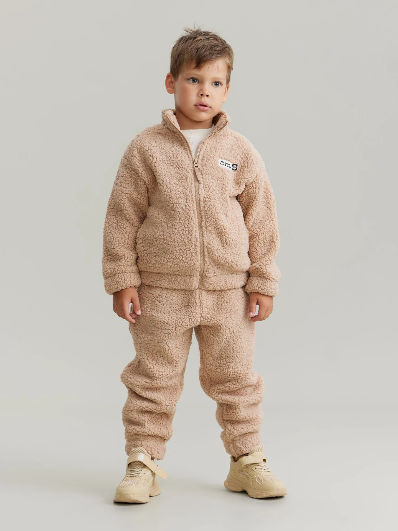 Худи и свитшоты Happy Baby модель 89062_beige Худи и свитшоты Happy Baby модель 89062_beige Фото