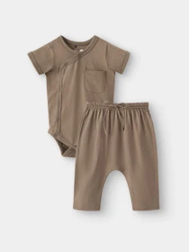 Одежда для младенцев Happy Baby модель 88302-1_light-brown Фото