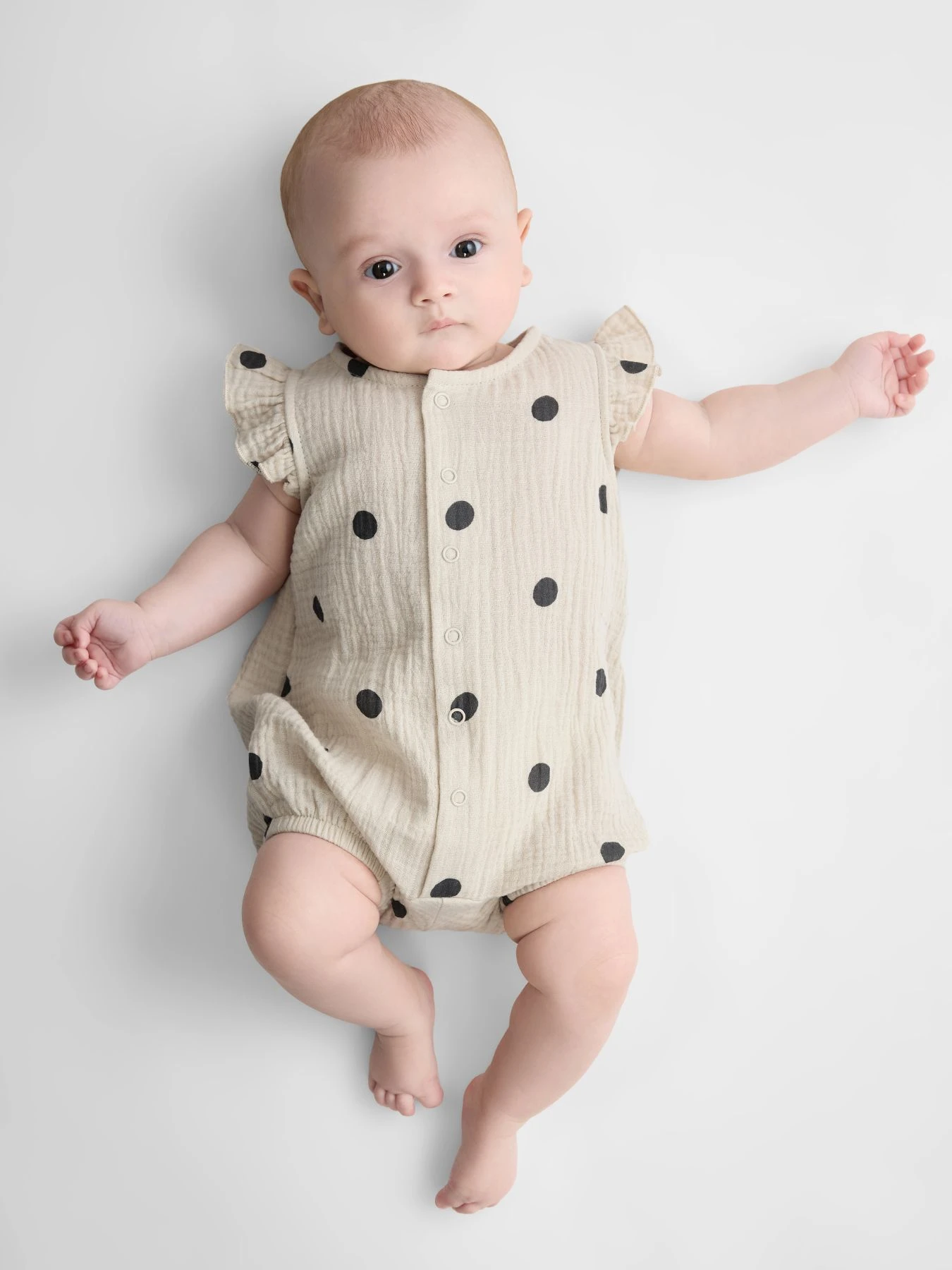 Одежда для младенцев Happy Baby модель 88268-0_beige-with-dots Одежда для младенцев Happy Baby модель 88268-0_beige-with-dots Фото