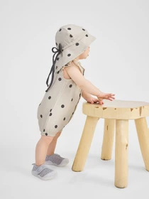 Одежда для младенцев Happy Baby модель 88268-0_beige-with-dots Фото