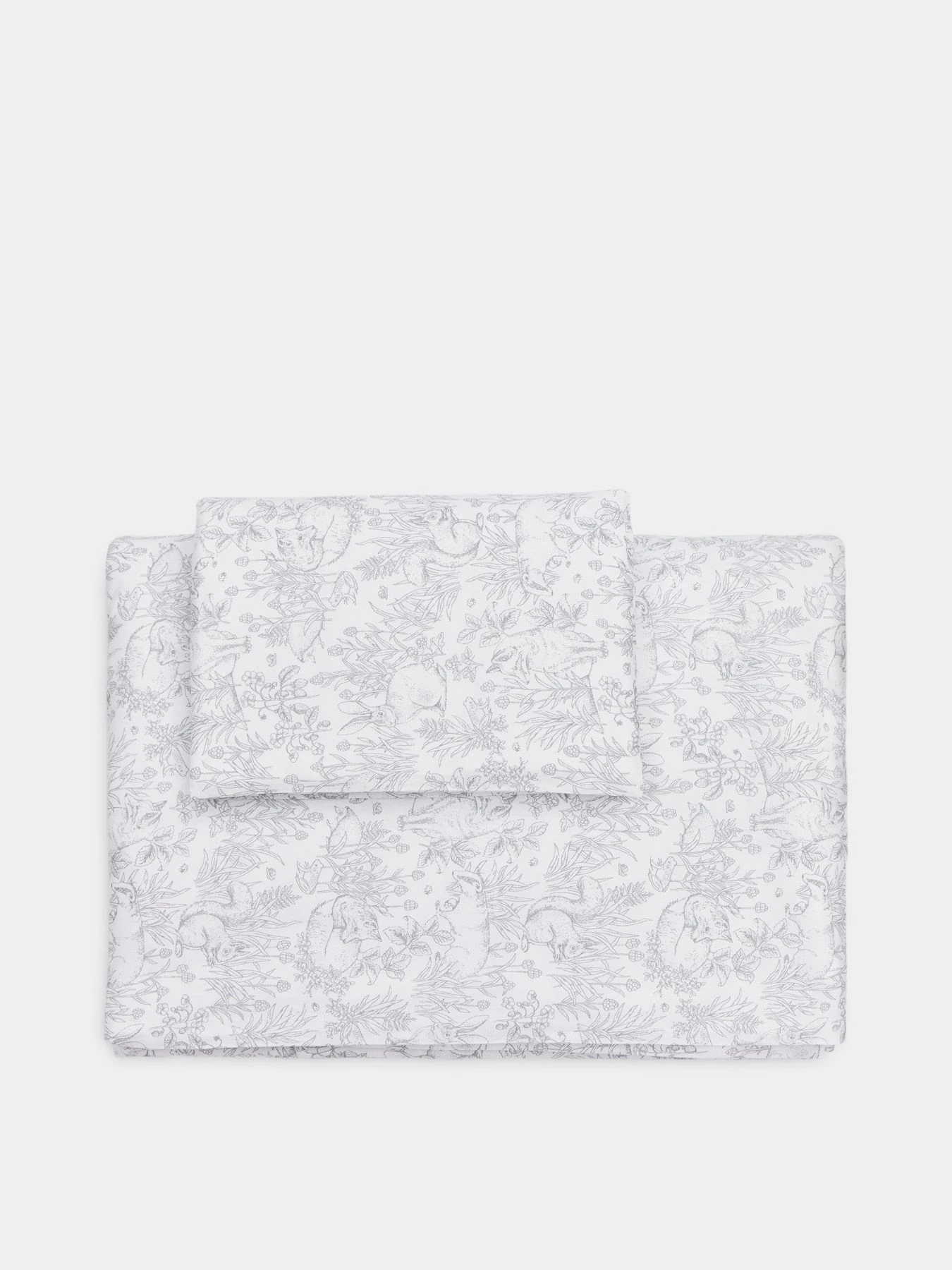 Комплект постельного белья Happy Baby модель 87552_grey Комплект постельного белья Happy Baby модель 87552_grey Фото