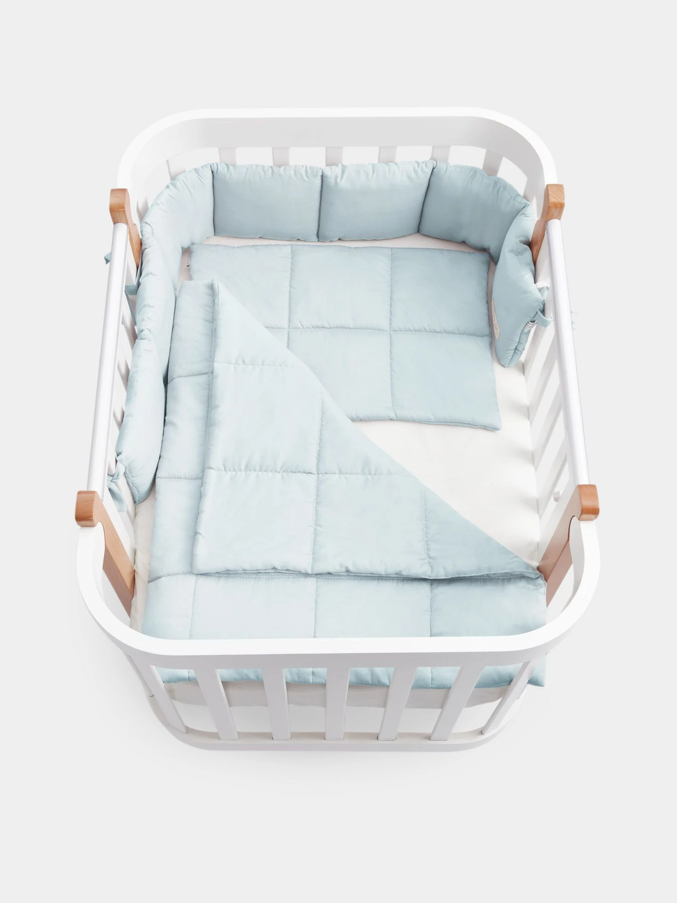 Комплект постельного белья Happy Baby модель 87540_blue Комплект постельного белья Happy Baby модель 87540_blue Фото