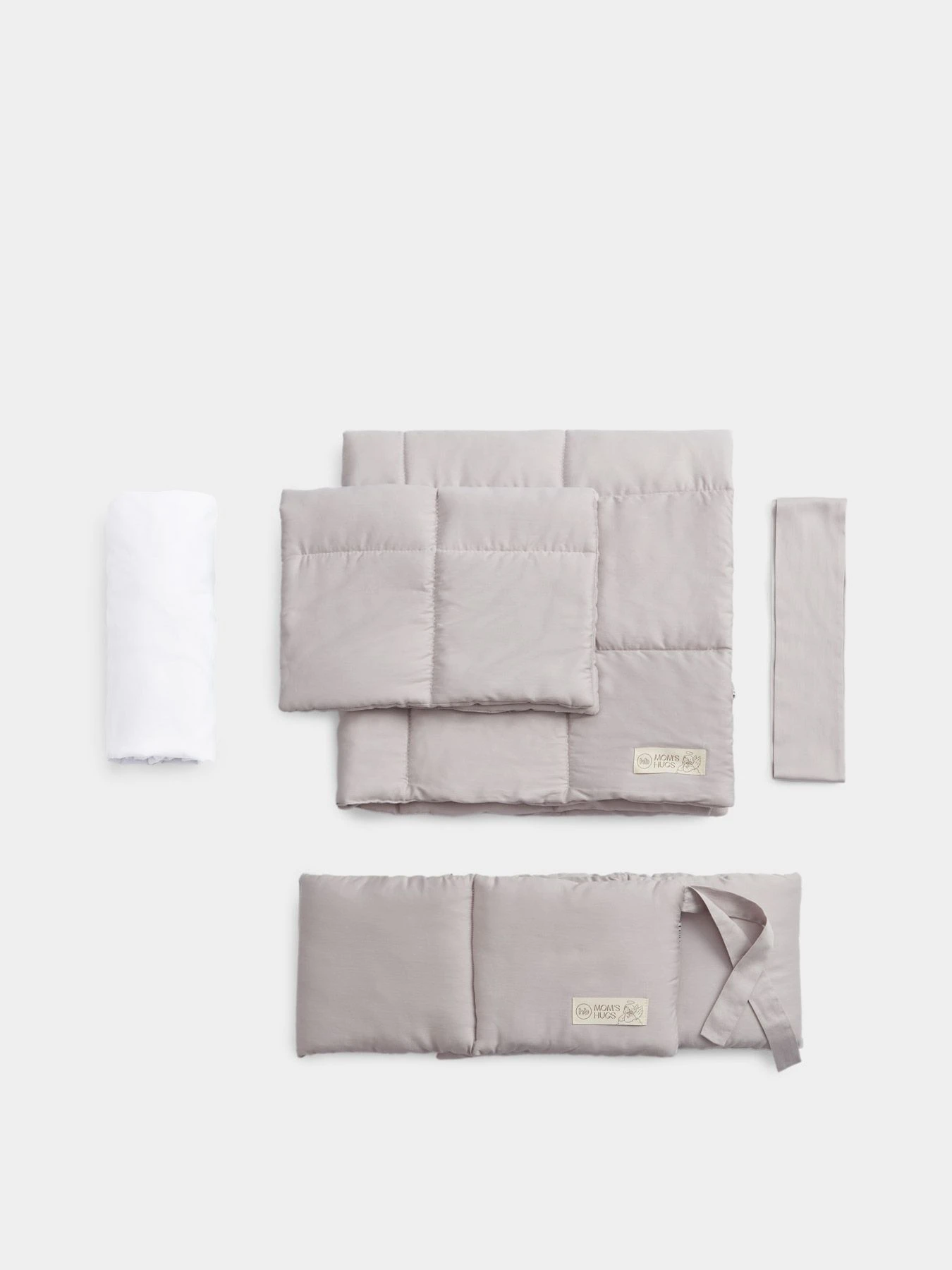 Комплект постельного белья Happy Baby модель 87540_grey Комплект постельного белья Happy Baby модель 87540_grey Фото