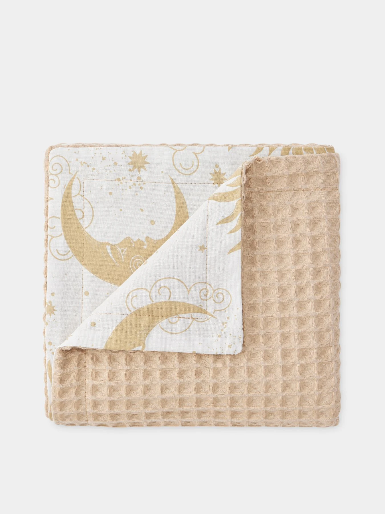 Покрывало 100х100 см Happy Baby модель 87553_beige Покрывало 100х100 см Happy Baby модель 87553_beige Фото