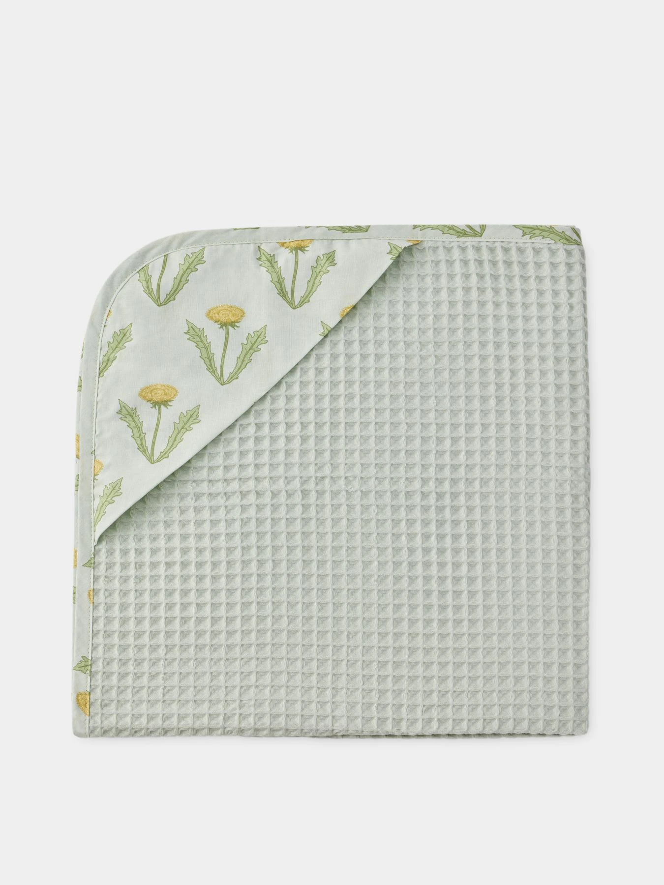 Полотенце с капюшоном 100х100 см Happy Baby модель 87554_green Полотенце с капюшоном 100х100 см Happy Baby модель 87554_green Фото