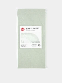 Простыня на резинке 100х70 см (90х70 см) Happy Baby модель 87522_sage Фото