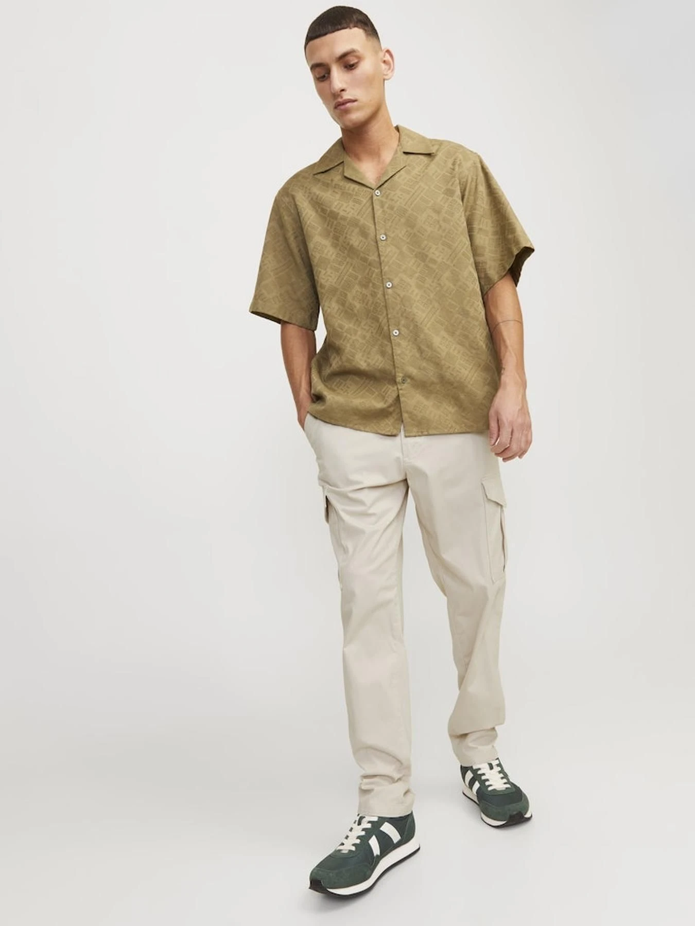 Брюки JACK & JONES модель 12253108_Moonbeam Фото
