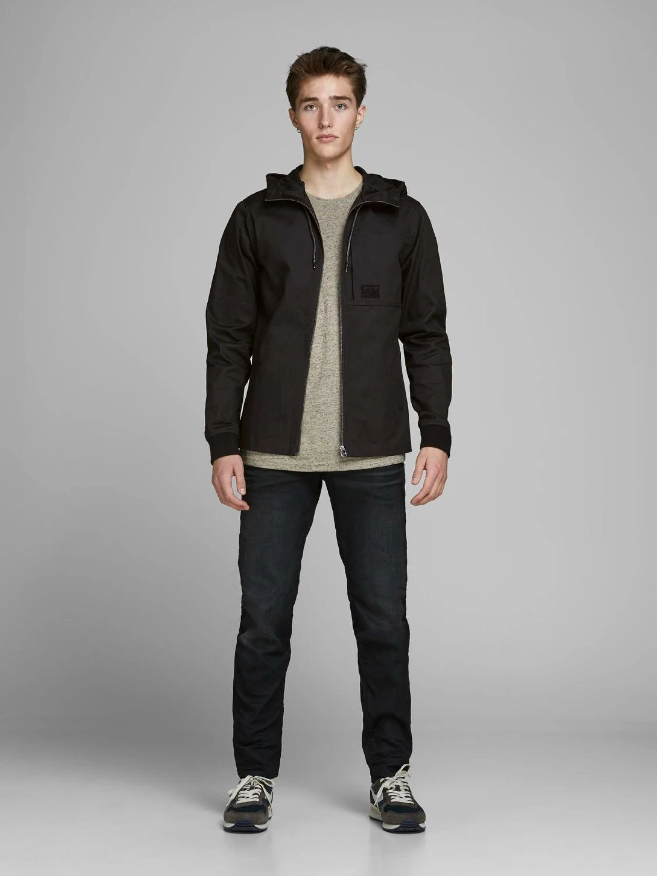 Куртки и дубленки JACK & JONES модель 12167166_Black Фото