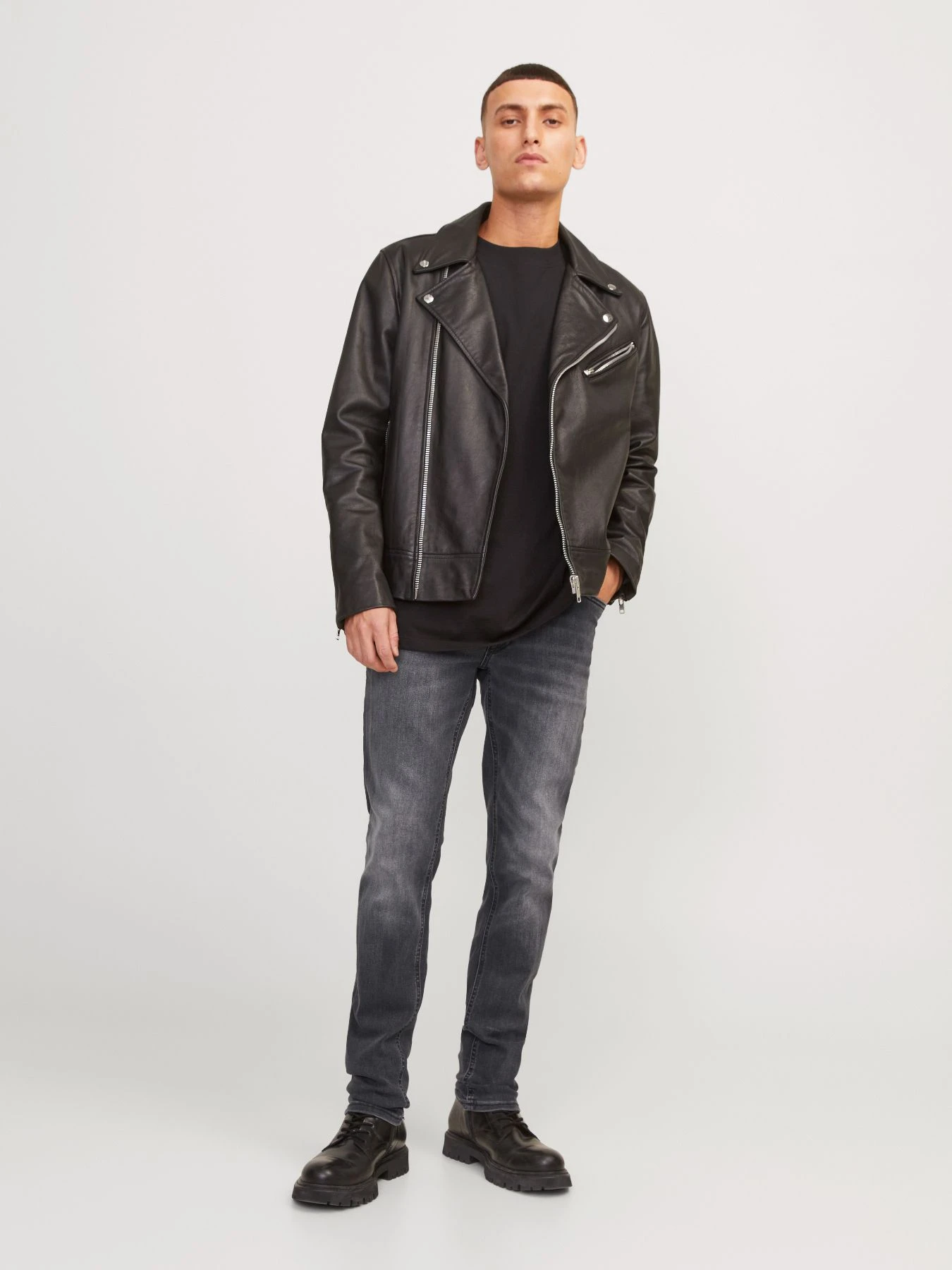 Джинсы JACK & JONES модель 12159030_BlackDenim Фото