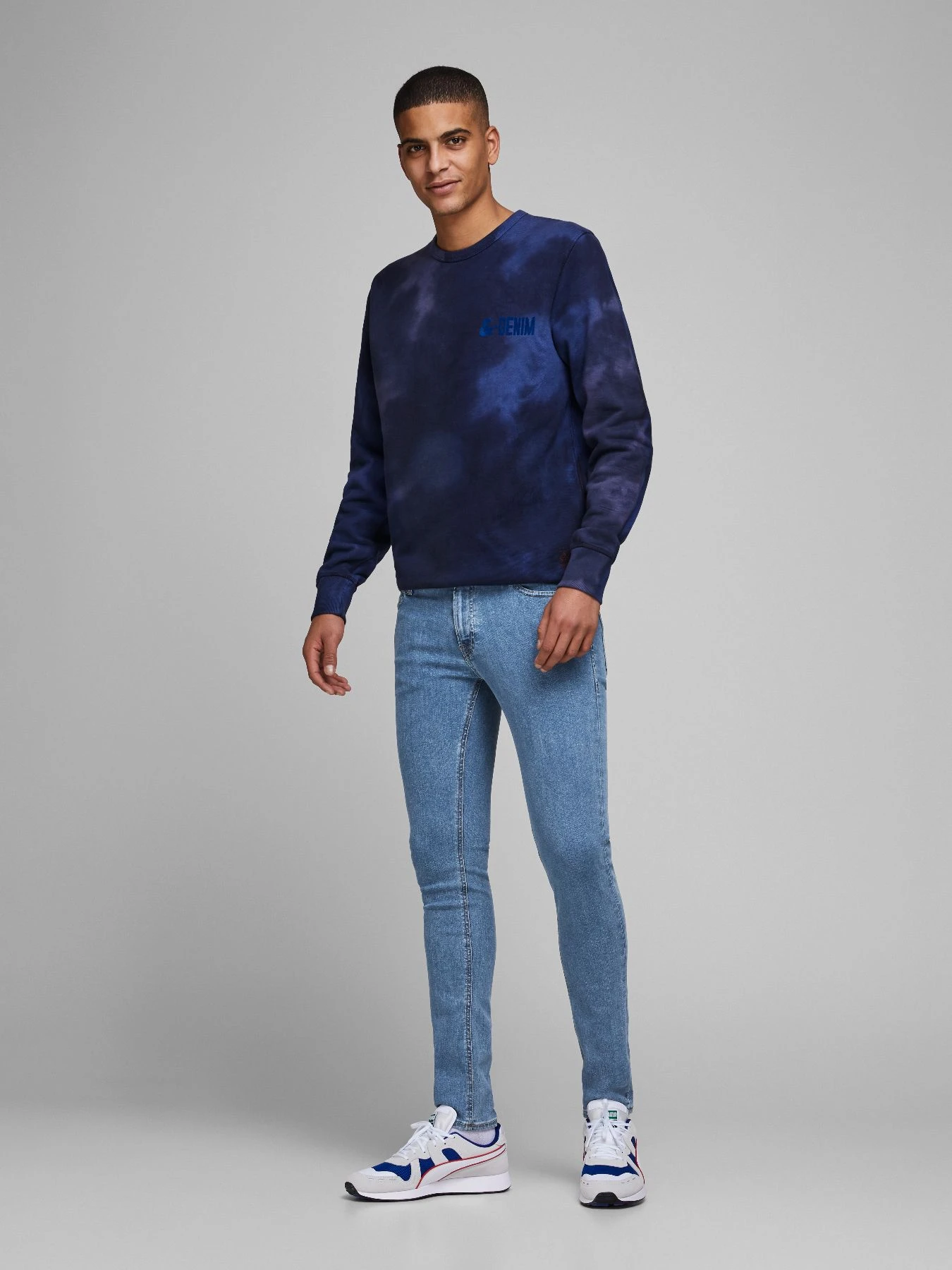 Джинсы JACK & JONES модель 12168954_BlueDenim Джинсы JACK & JONES модель 12168954_BlueDenim Фото