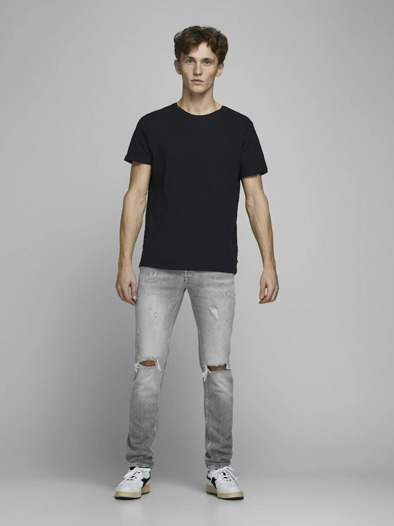 Джинсы JACK & JONES модель 12171907_GREYDENIM Фото