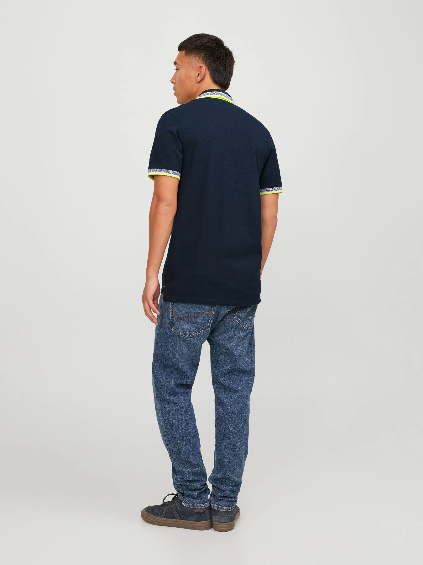 Футболки и поло JACK & JONES модель 12136668_NavyBlazerNEON Фото