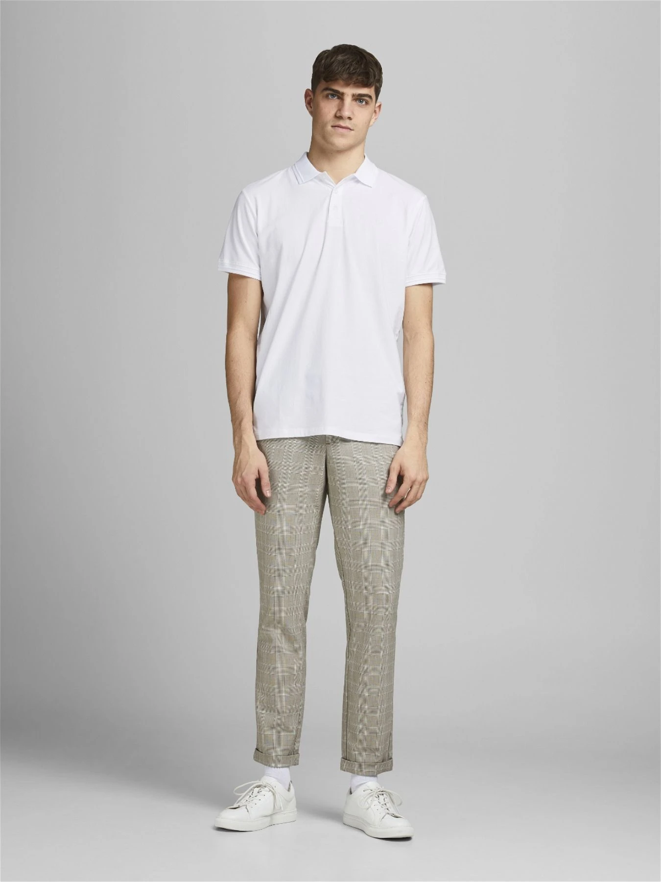 Футболки и поло JACK & JONES модель 12184709_White Фото