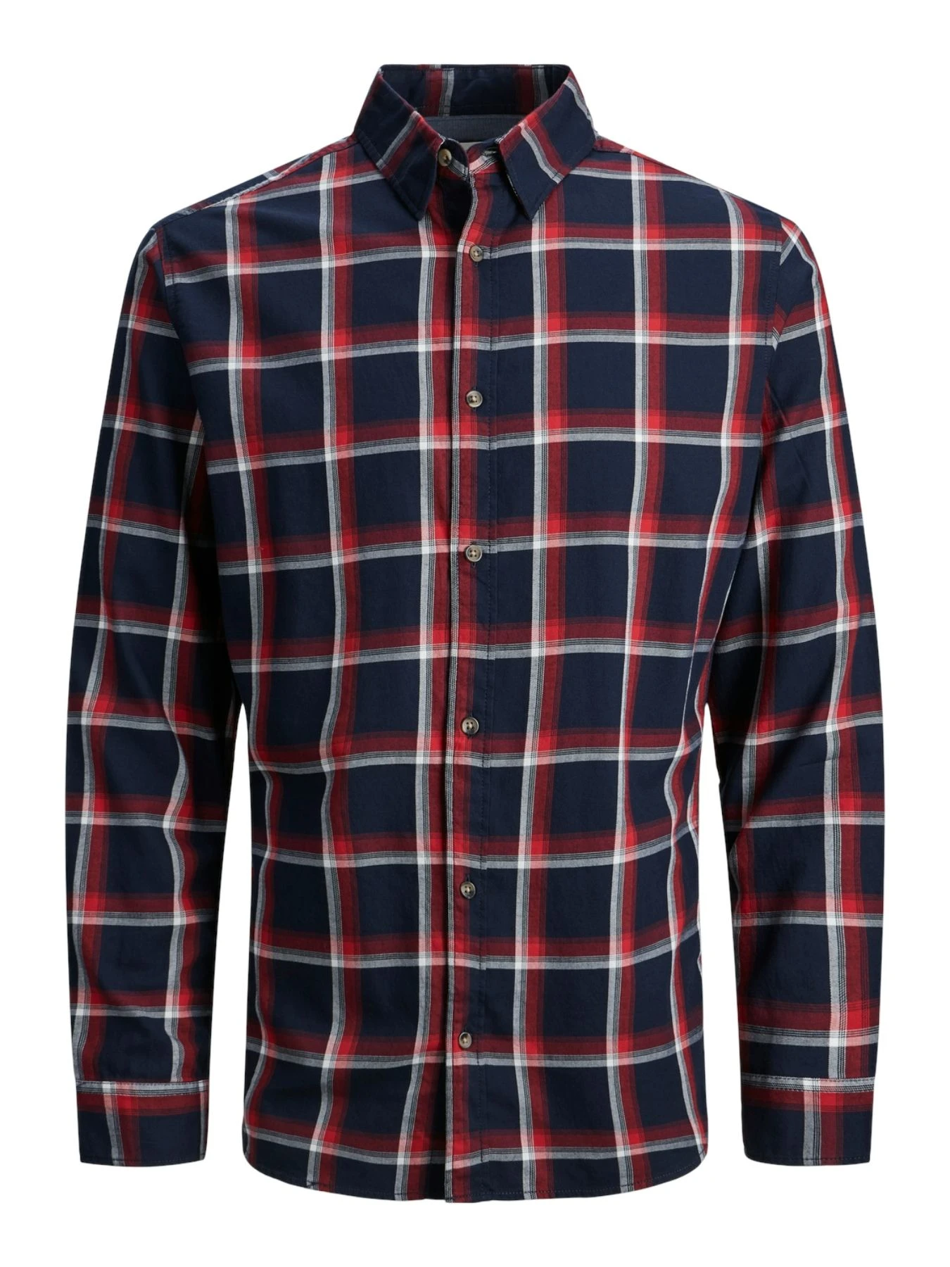 Рубашки JACK & JONES модель 12199514_TrueRed Рубашки JACK & JONES модель 12199514_TrueRed Фото