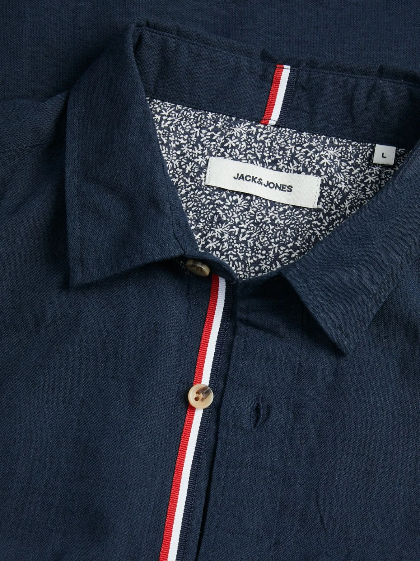 Рубашки JACK & JONES модель 12222996_NavyBlazer Рубашки JACK & JONES модель 12222996_NavyBlazer Фото