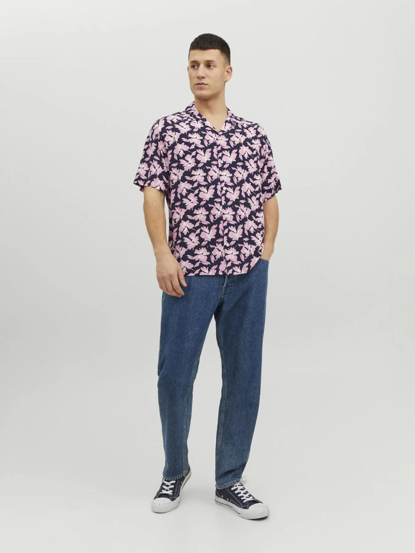 Рубашки JACK & JONES модель 12233536_Prismpink Рубашки JACK & JONES модель 12233536_Prismpink Фото