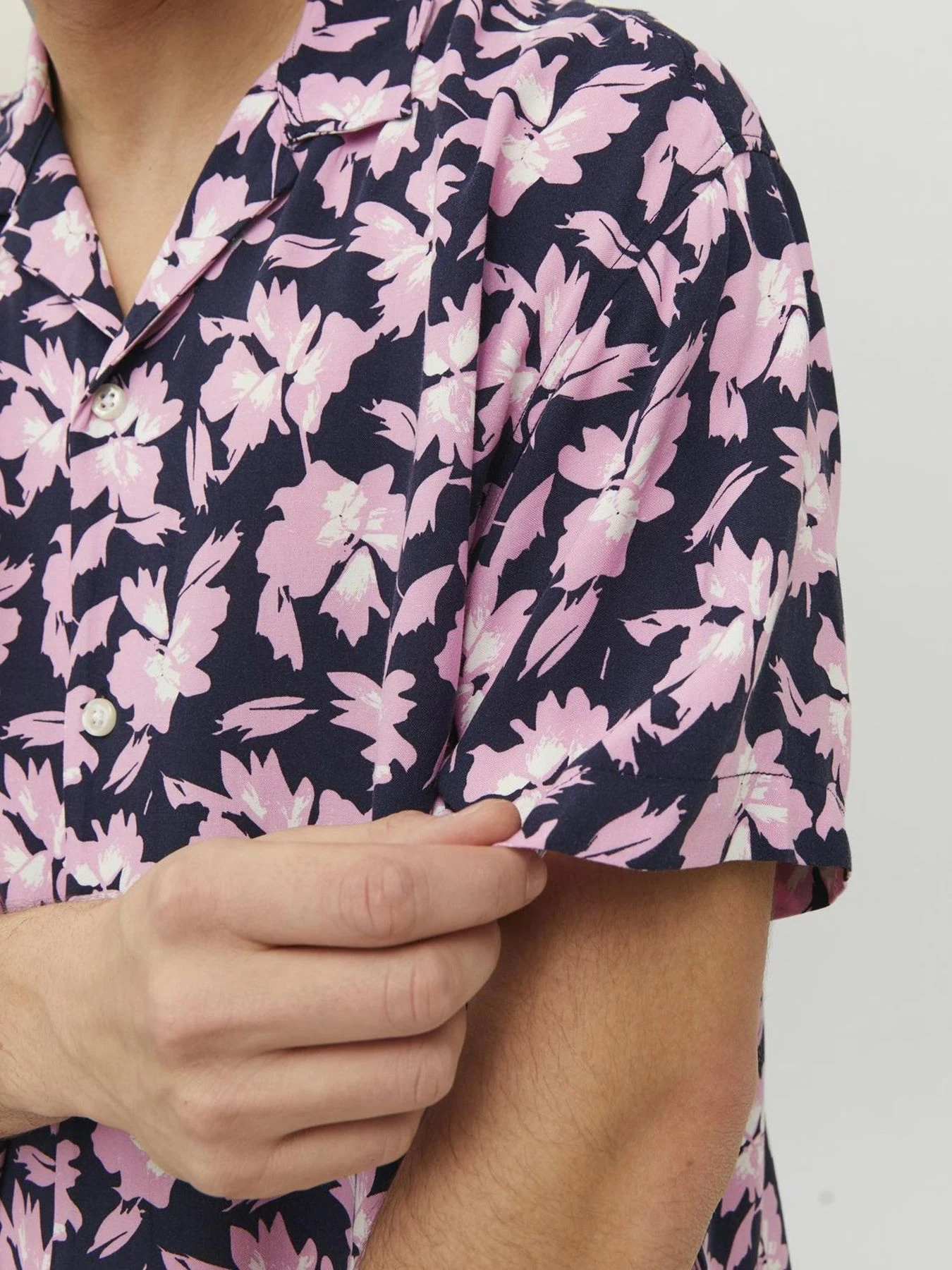 Рубашки JACK & JONES модель 12233536_Prismpink Рубашки JACK & JONES модель 12233536_Prismpink Фото