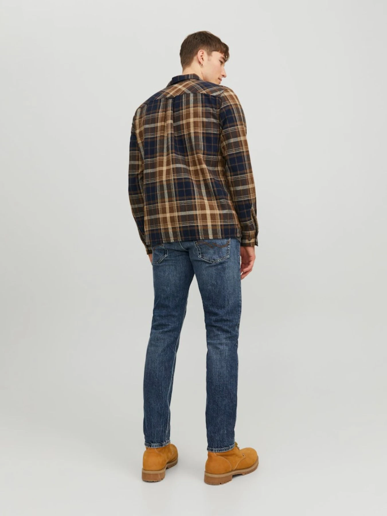 Рубашки JACK & JONES модель 12235986_Otter Фото