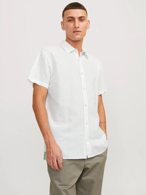Рубашки JACK & JONES модель 12248383_White Фото