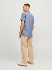 Рубашки JACK & JONES модель 12248592_FADEDDENIM Фото