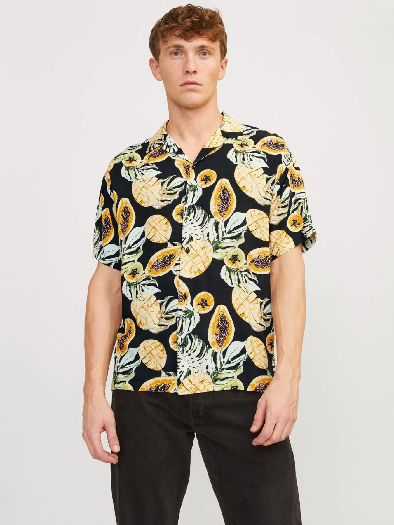 Рубашки JACK & JONES модель 12250537_Black Рубашки JACK & JONES модель 12250537_Black Фото