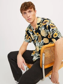 Рубашки JACK & JONES модель 12250537_Black Фото