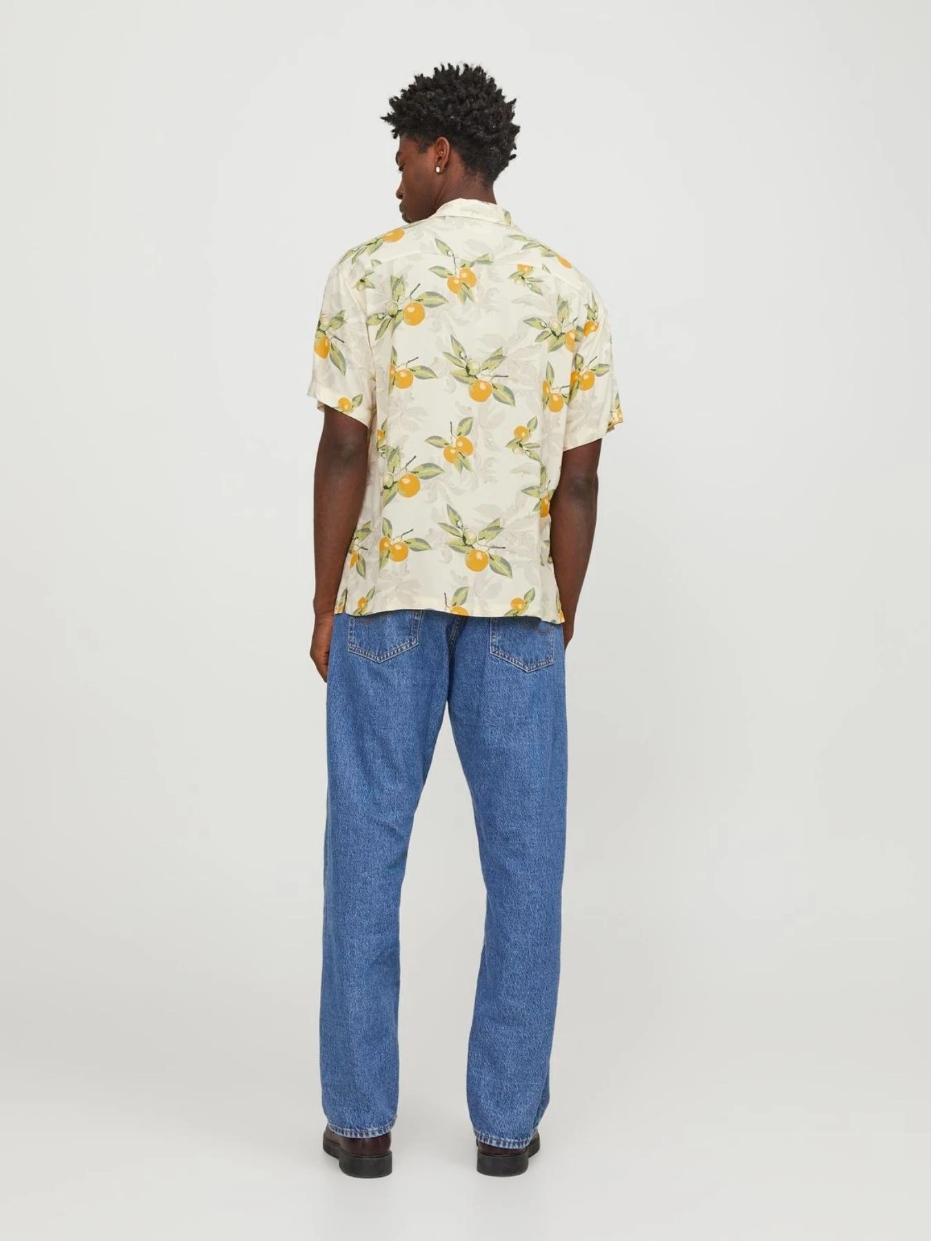 Рубашки JACK & JONES модель 12250537_Buttercream Рубашки JACK & JONES модель 12250537_Buttercream Фото