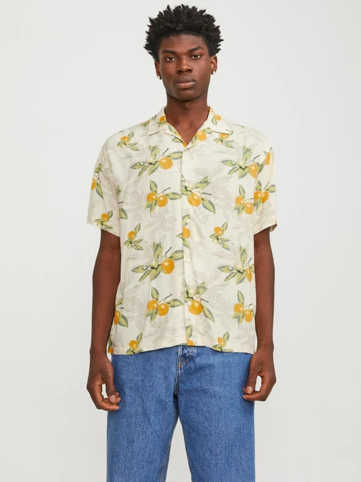 Рубашки JACK & JONES модель 12250537_Buttercream Фото