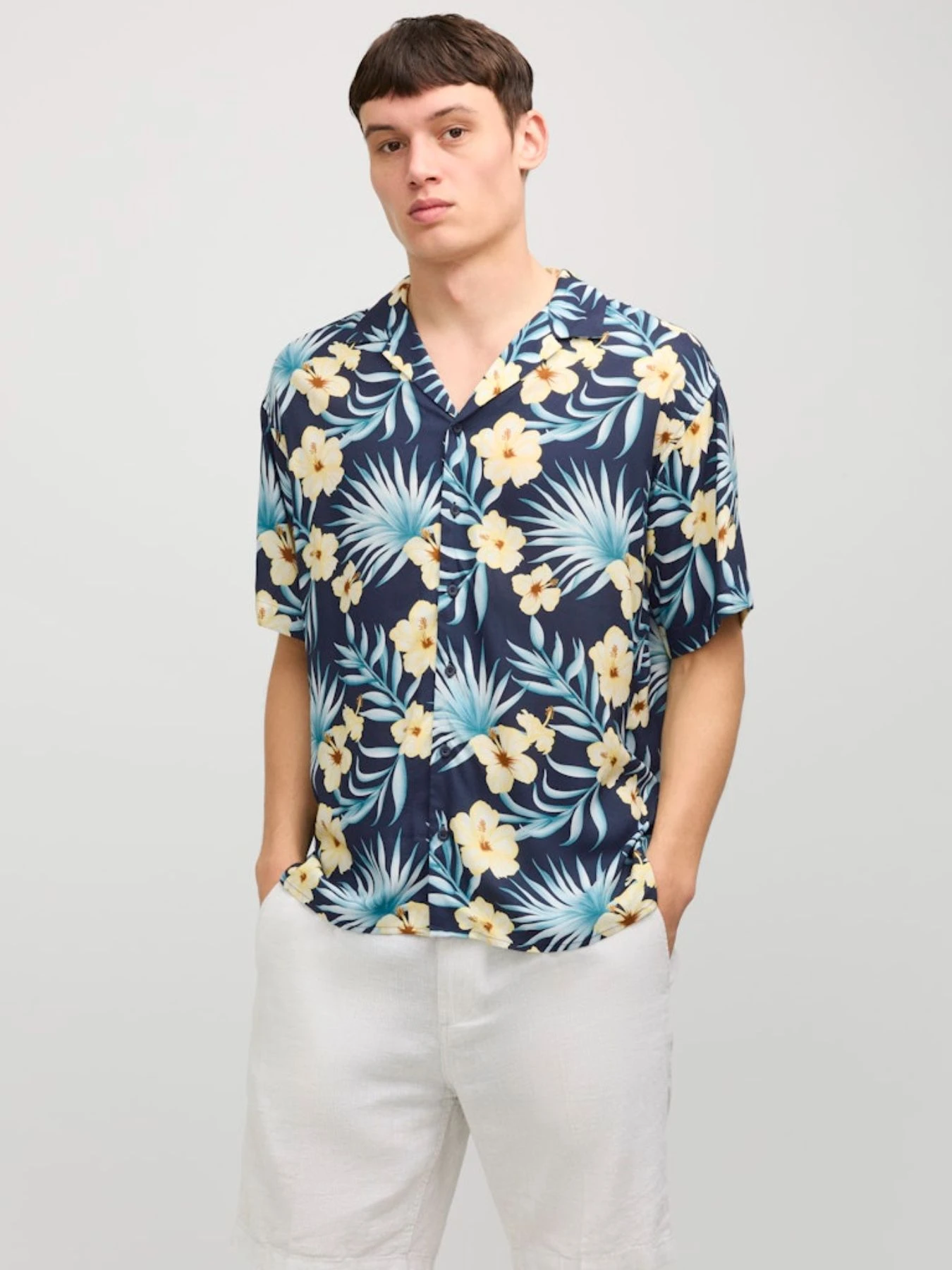 Рубашки JACK & JONES модель 12252390_NavyBlazer Рубашки JACK & JONES модель 12252390_NavyBlazer Фото