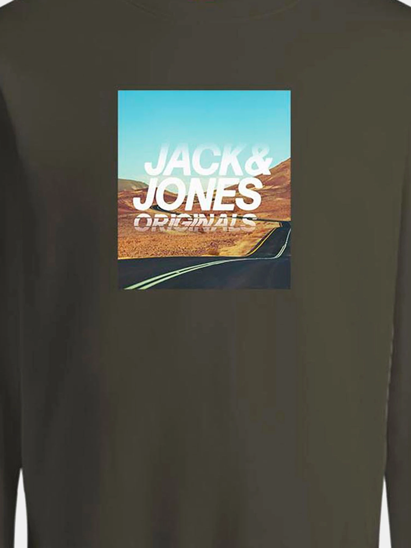 Худи и свитшоты JACK & JONES модель 12196814_MartiniOlive Фото