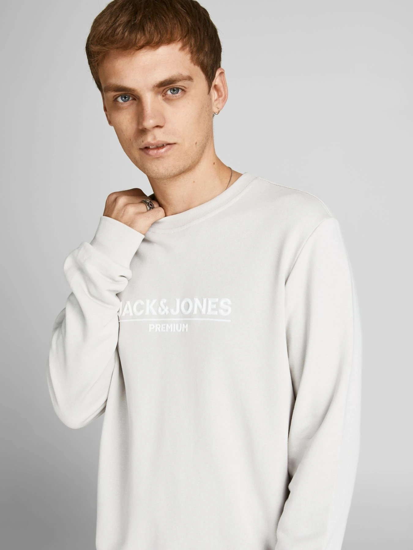 Худи и свитшоты JACK & JONES модель 12205732_Antarctica Фото