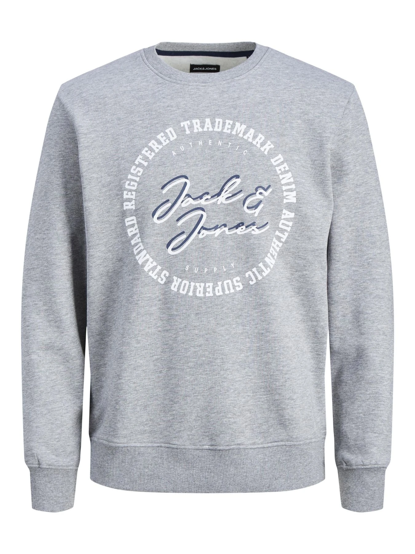 Худи и свитшоты JACK & JONES модель 12211549_LIGHTGREYMELANGE Фото