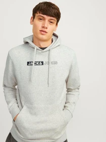 Худи и свитшоты JACK & JONES модель 12233599_WHITEMELANGE Фото