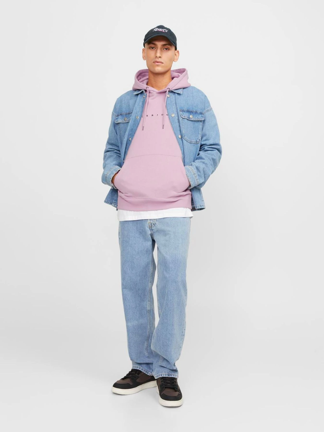 Худи и свитшоты JACK & JONES модель 12233972_PinkNectar Фото