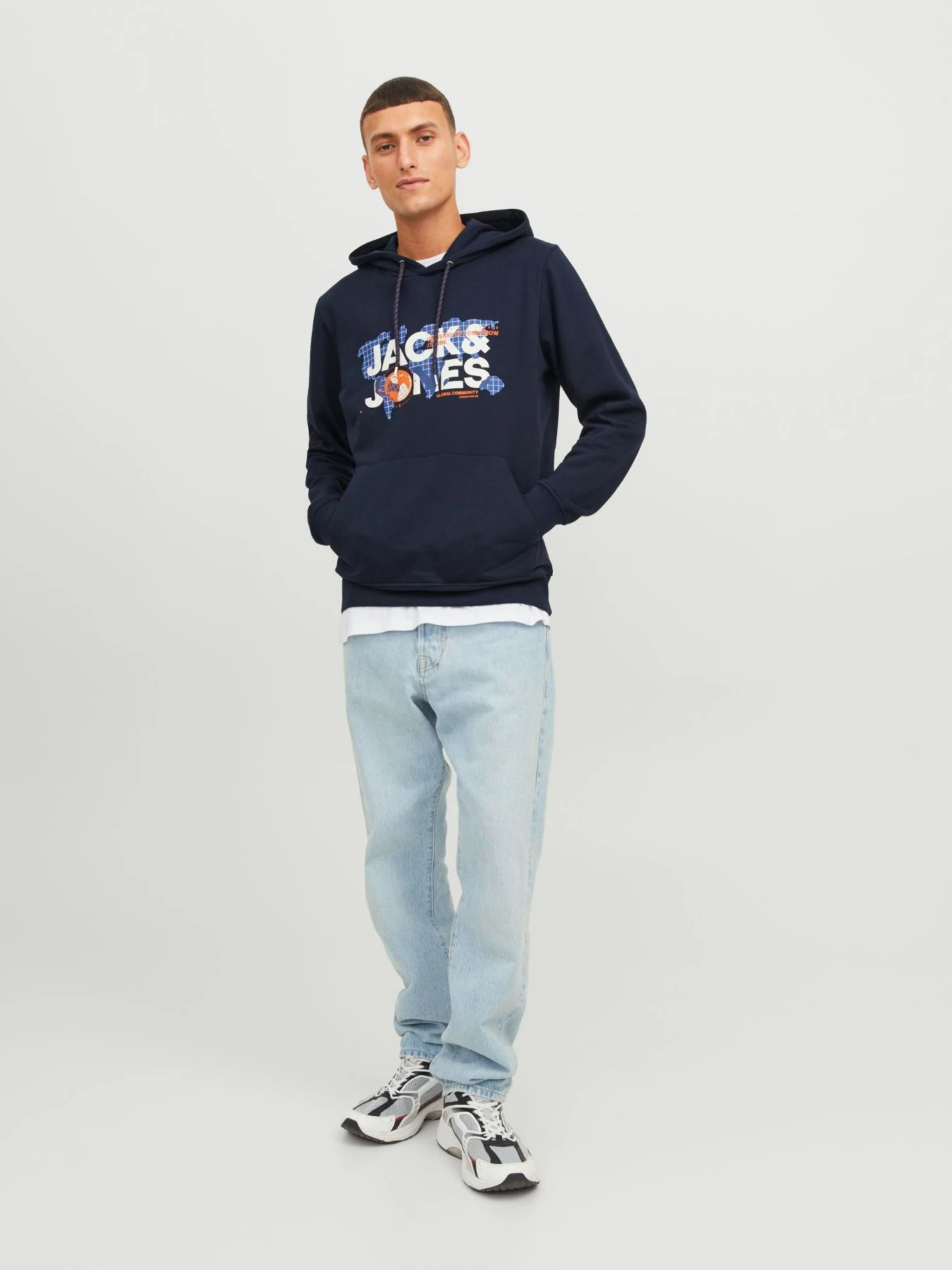 Худи и свитшоты JACK & JONES модель 12240214_NavyBlazer Фото