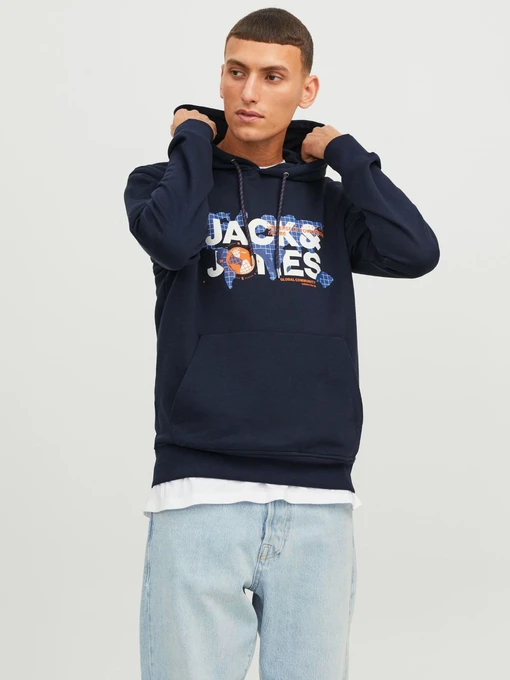 Худи и свитшоты JACK & JONES модель 12240214_NavyBlazer Фото