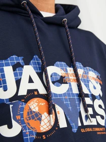 Худи и свитшоты JACK & JONES модель 12240214_NavyBlazer Фото