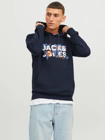 Худи и свитшоты JACK & JONES модель 12240214_NavyBlazer Фото