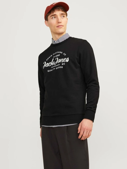 Худи и свитшоты JACK & JONES модель 12248002_Black Фото