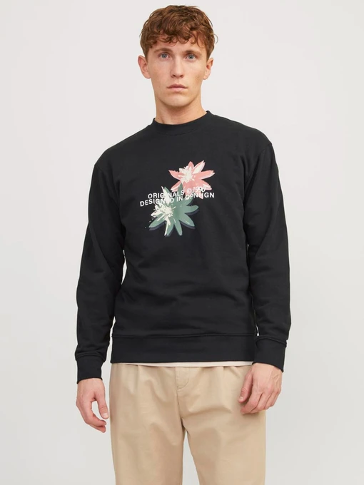 Худи и свитшоты JACK & JONES модель 12253655_Black Фото