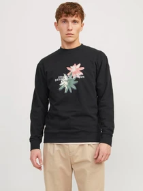 Худи и свитшоты JACK & JONES модель 12253655_Black Фото