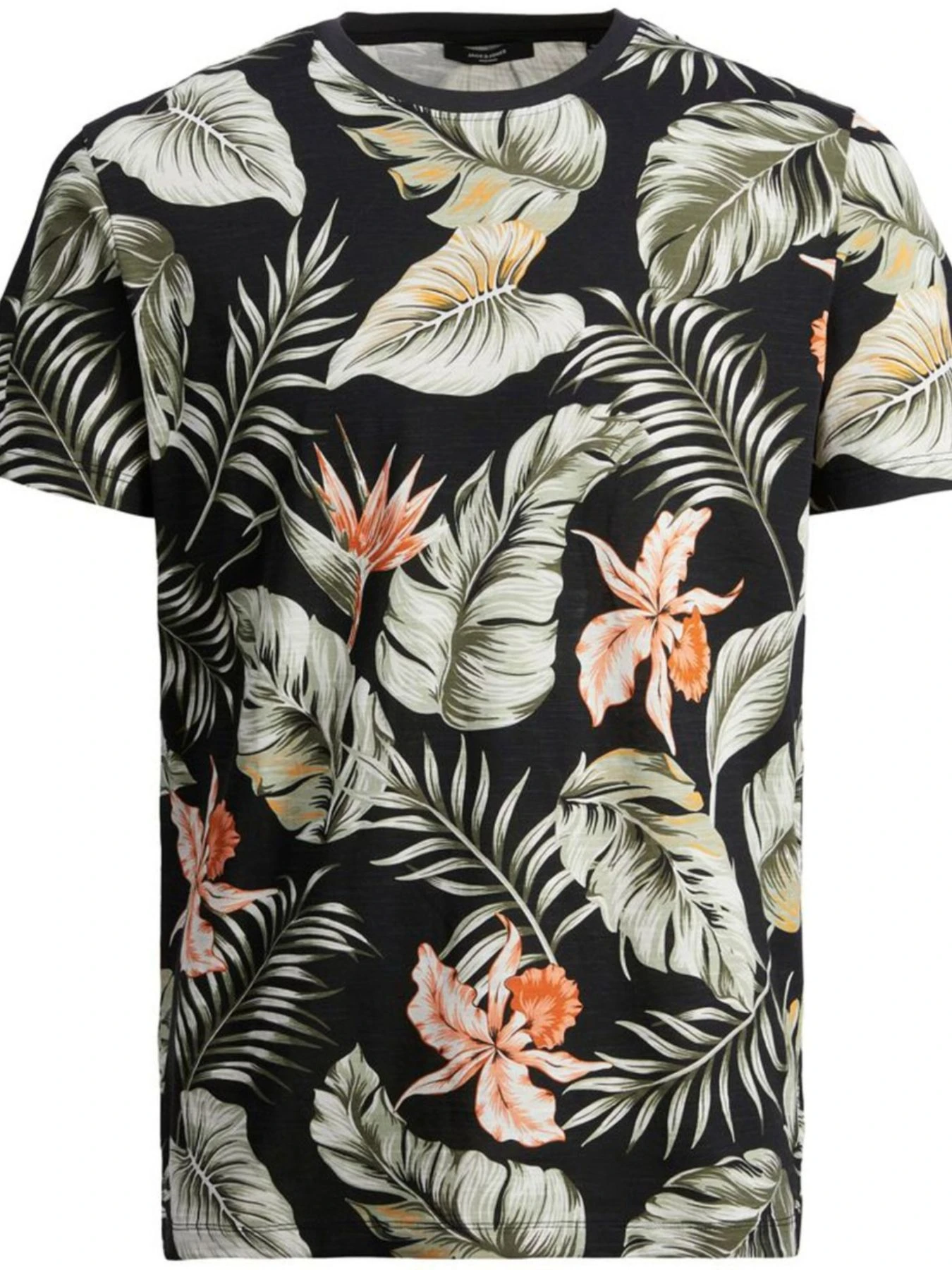 Футболки и поло JACK & JONES модель 12203764_NavyBlazerFLOWERAOP Фото