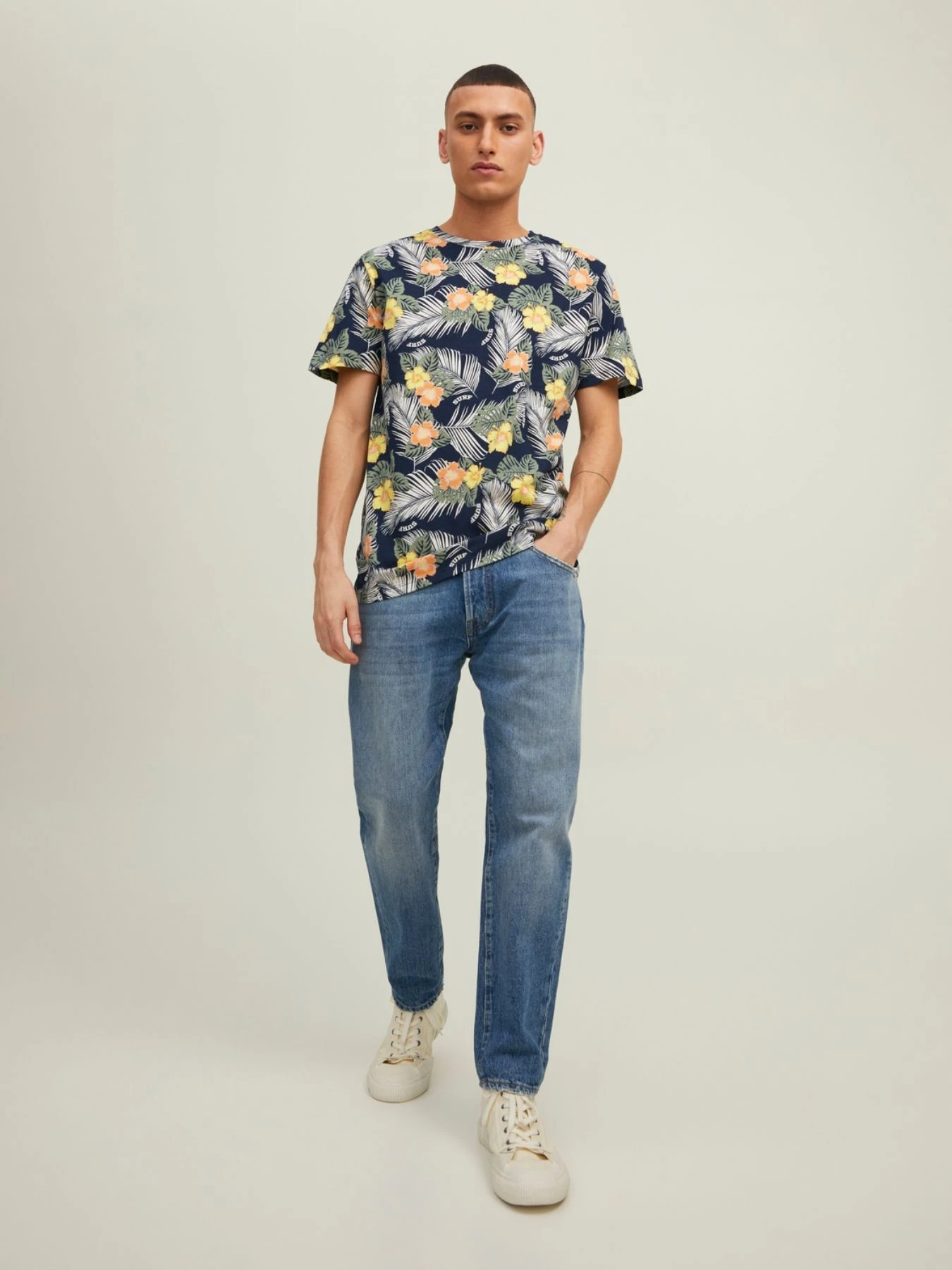 Футболки и поло JACK & JONES модель 12209845_NavyBlazer Фото