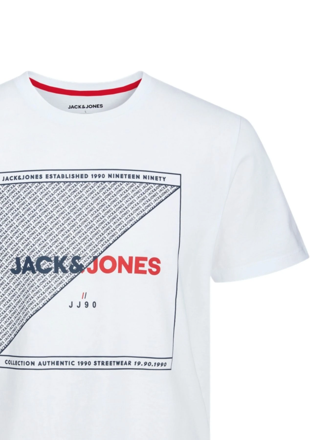 Футболки и поло JACK & JONES модель 12221002_White Фото