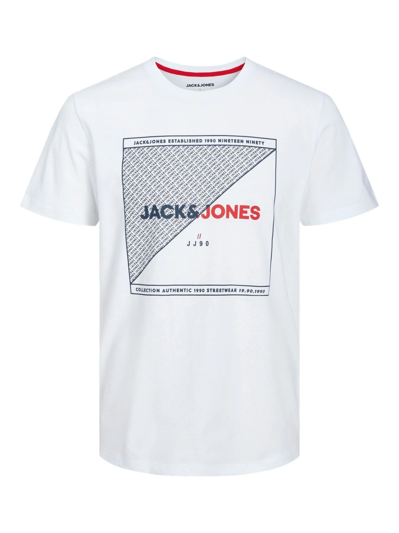 Футболки и поло JACK & JONES модель 12221002_White Фото