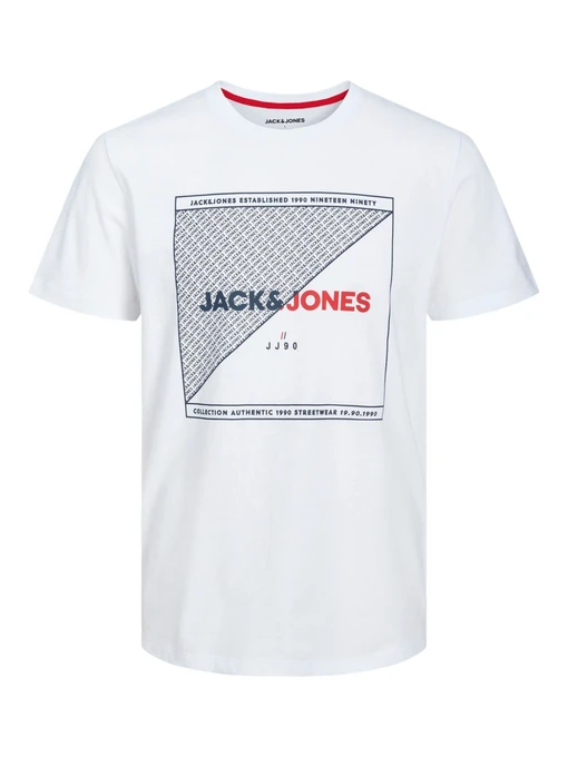 Футболки и поло JACK & JONES модель 12221002_White Фото