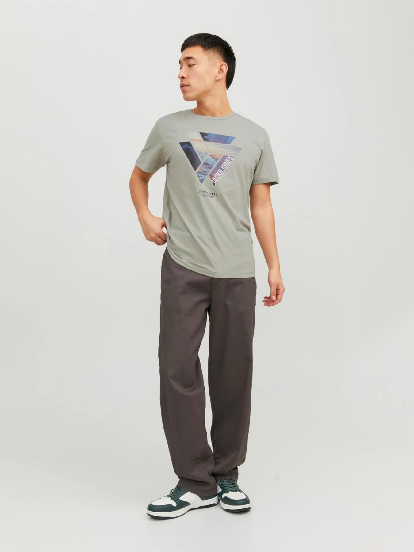 Футболки и поло JACK & JONES модель 12222044_WroughtIron Фото