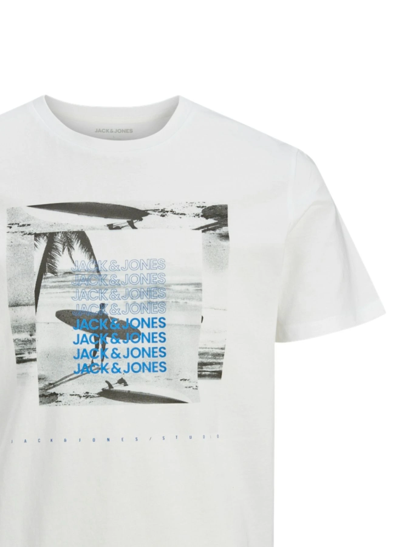 Футболки и поло JACK & JONES модель 12223000_White Фото