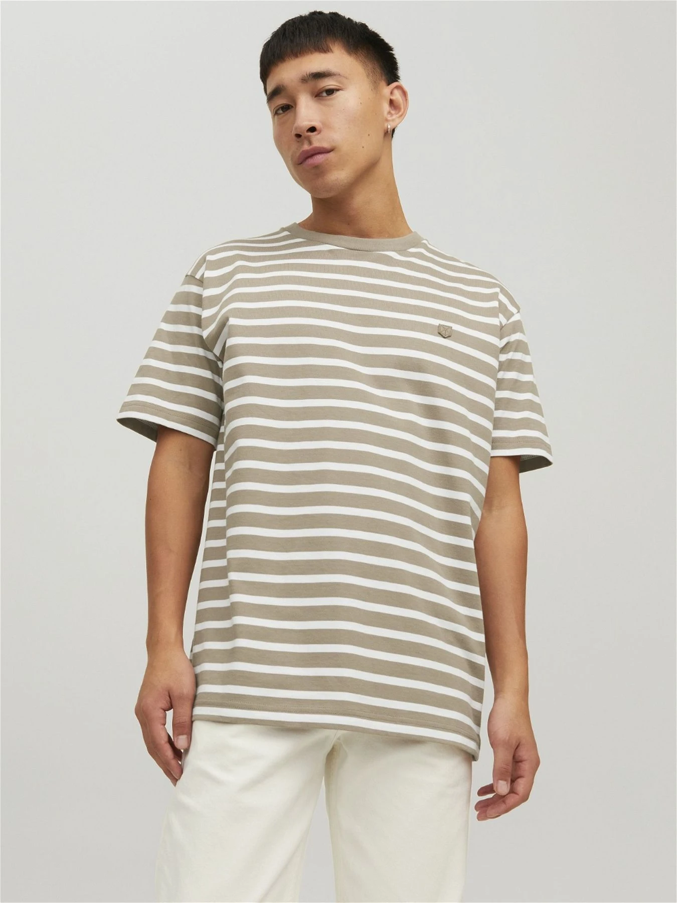 Футболки и поло JACK & JONES модель 12229286_BEIGE Футболки и поло JACK & JONES модель 12229286_BEIGE Фото