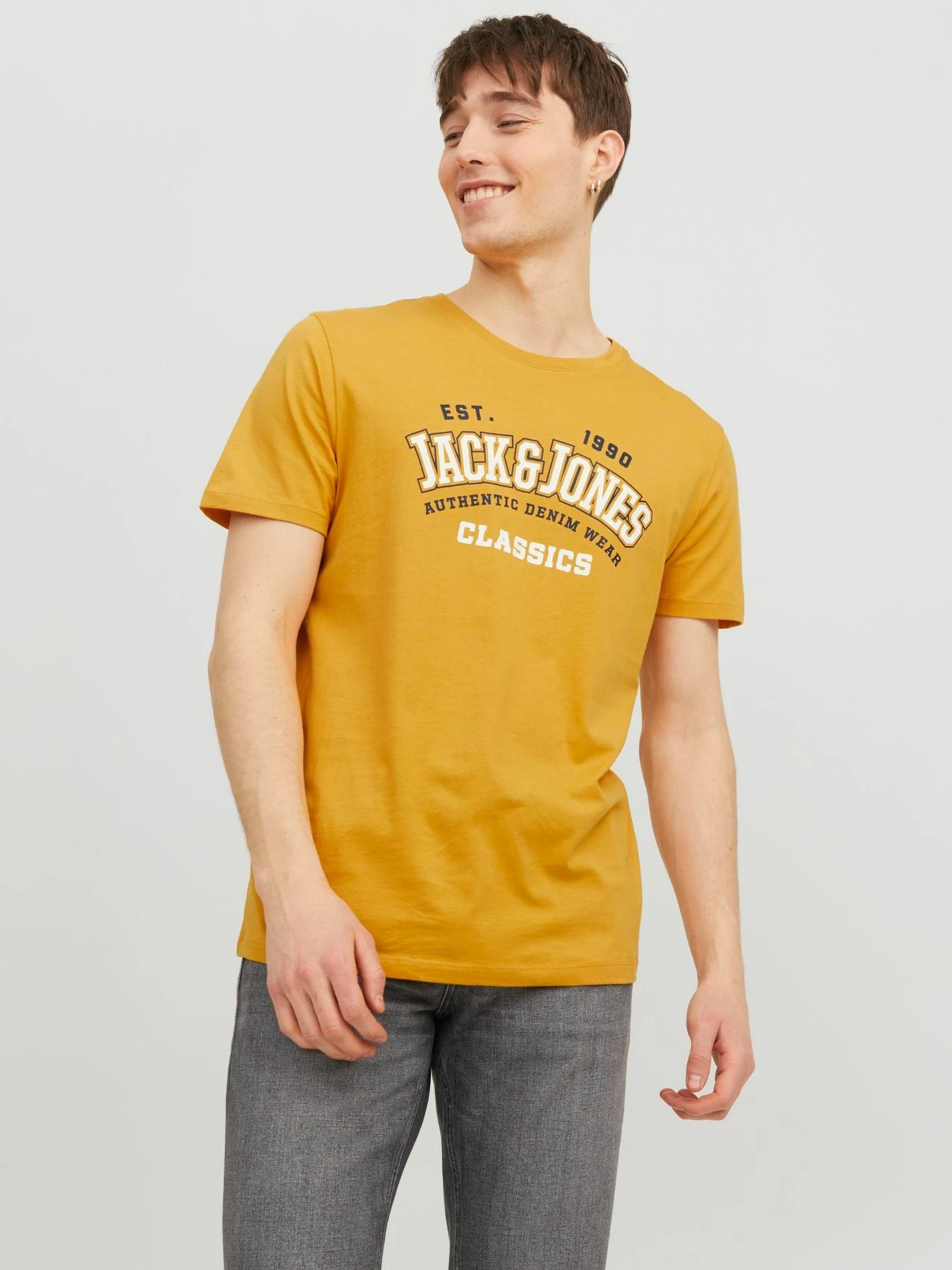 Футболки и поло JACK & JONES модель 12233594_HoneyGold Фото